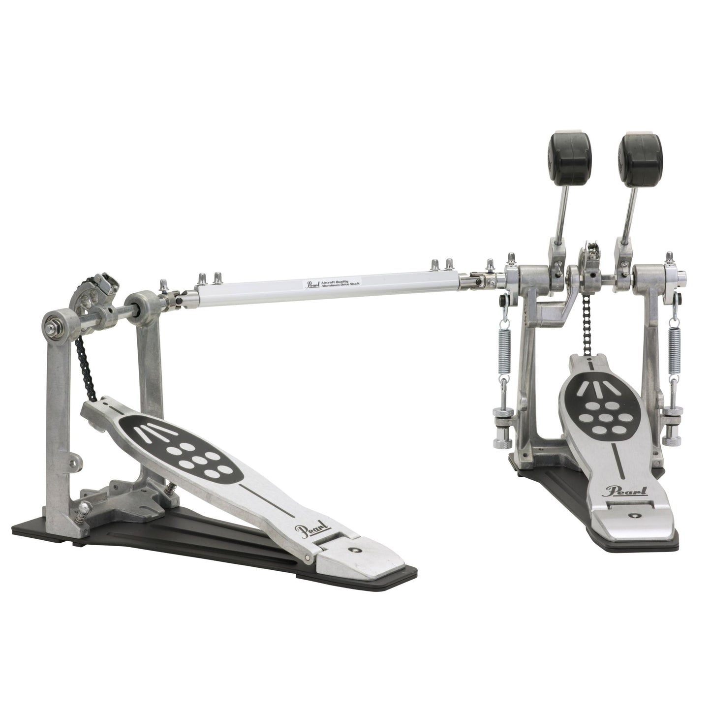 Pearl P922 Powershifter Bass Drum Double Pedal with Two Switchable Cams Frictionless Spring Rollers 2-way DuoBeater