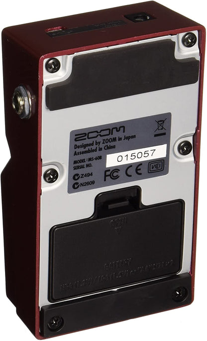 Zoom MS-60B MultiStomp Bass Guitar Effects Pedal - 58 Built-in Efects Tuner