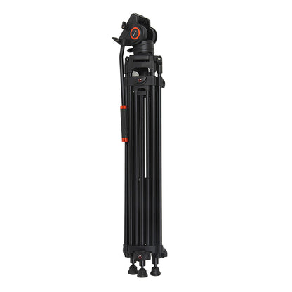 Triopo DV-965 Professional Video Camera Tripod with 15kg Load Capacity, 360 Degree Panoramic Shooting, Multiple Mode Switching for Film & Television