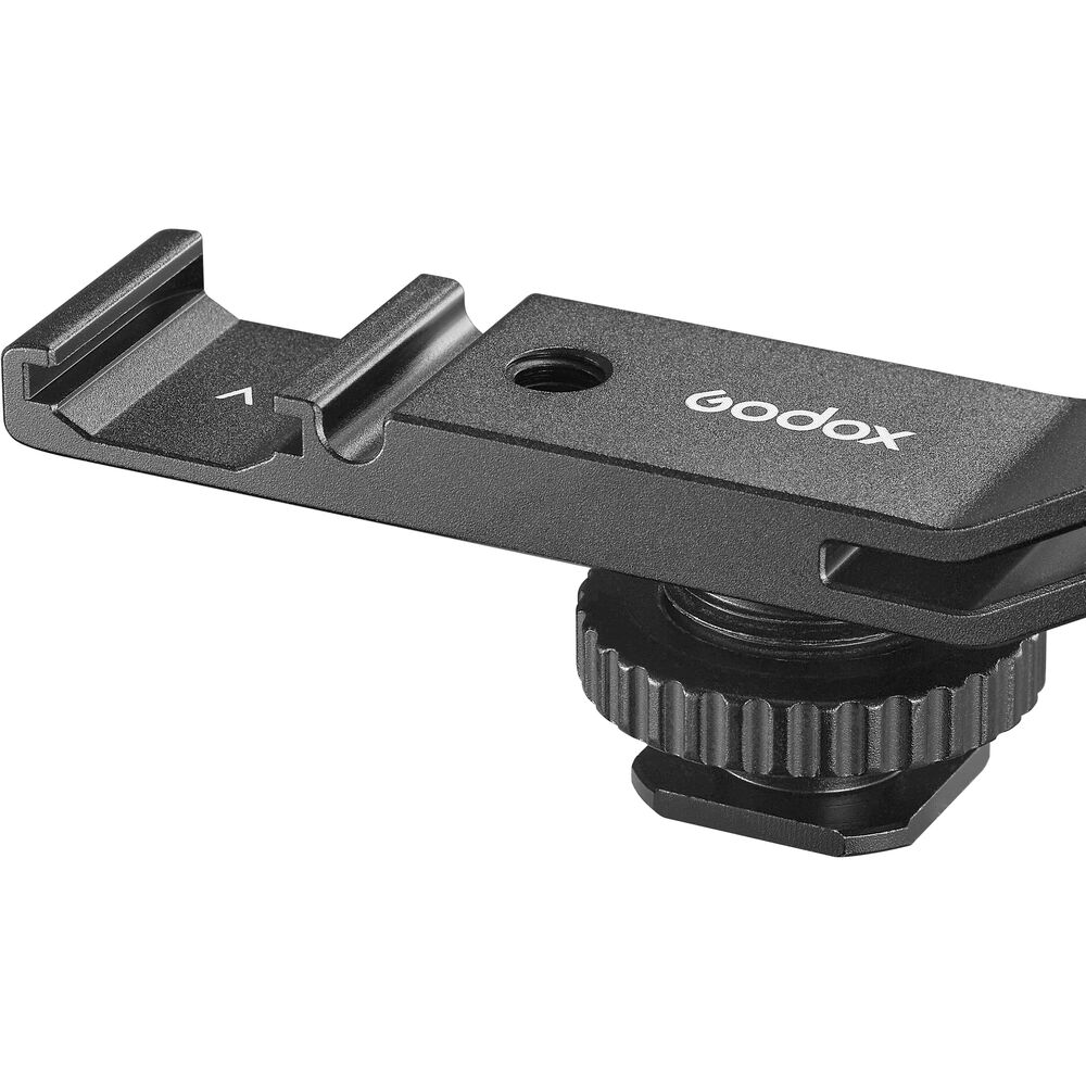 Godox VSM Dual Cold Shoe Extension for Cameras & Smartphones Tripod