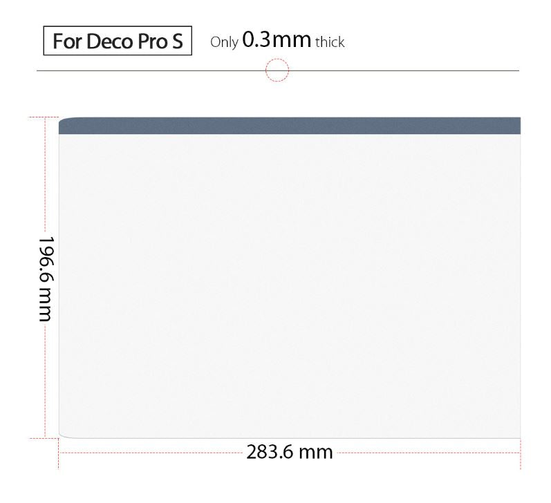 XP-Pen AC79-01 30cm x 20cm Transparent Protective Film for Deco Pro Small Drawing Tablet 2pcs-1pack AC79 01 AC7901