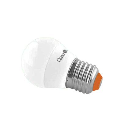 OMNI LED Lite G45 Mini Light Bulb 3W 220V E27 Base with 2700K CT Warm White, Energy Saving for Home Lightning | LLG45E27-3W-WW