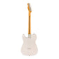 Squier by Fender Classic Vibe '50s Telecaster Electric Guitar SS Vintage Gloss with Single Coil Pickup, Nickel-Plated Hardware, 21 Frets (Butterscotch, White)