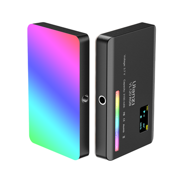 Ulanzi VL120 RGB 2500K-9000K Mini LED Video Light, Fill In Light Dimmable, Lightning Effects for Photography, Studio Lightings