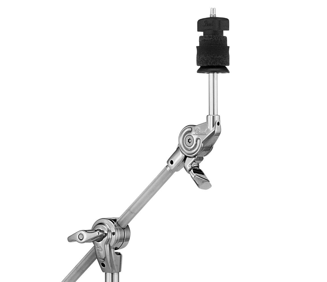 Pearl BC150S Single Braced Cymbal Boom Stand Flat Based Portable with Convertible Tripod