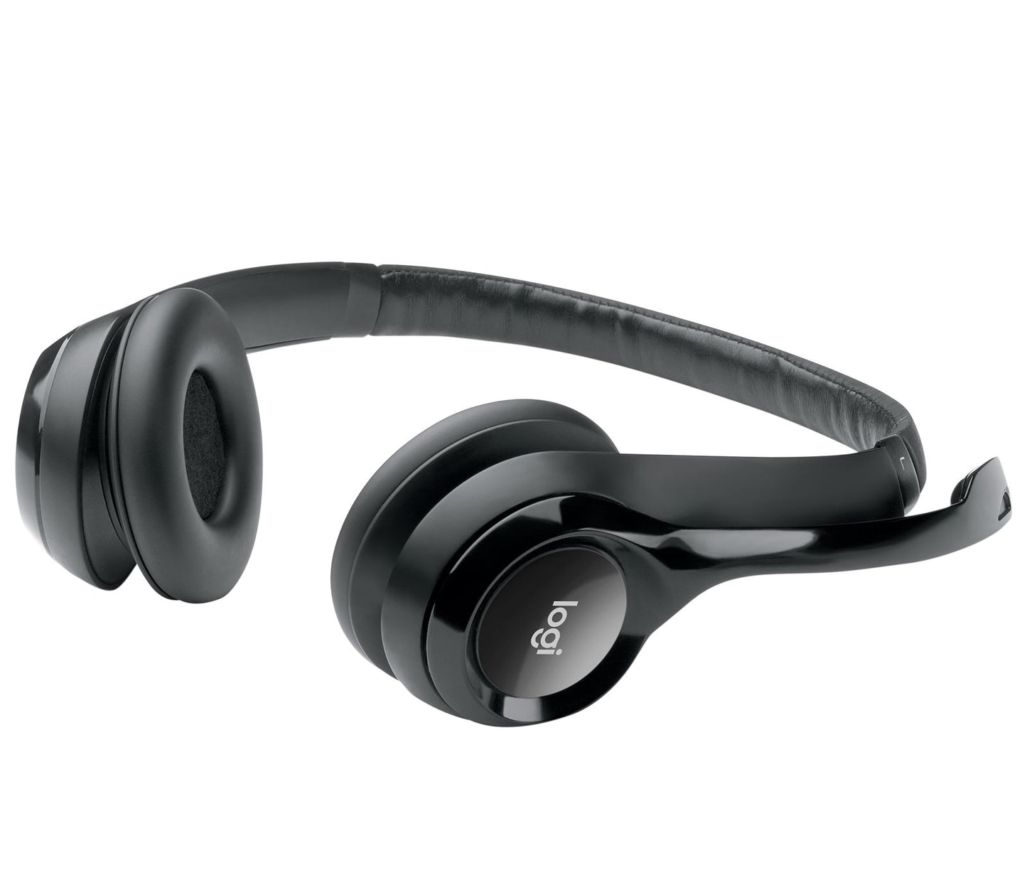 Logitech H390 USB Computer Headset with Noise-Cancelling Mic Enhanced Digital Sound In-Line Controls