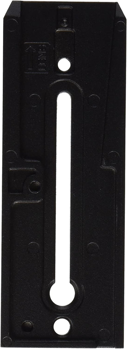 Manfrotto 504PLONG Long Quick Release Video Camera Mounting Plate for 504 Fluid Head, Black