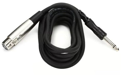 Hosa PXF-110 Unbalanced Interconnect Cable - XLR Female to 1/4-inch TS Male - 10 foot