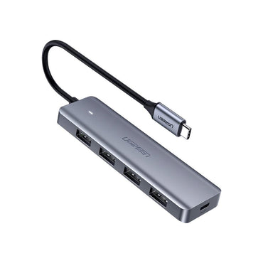[CLEARANCE] UGREEN USB 3.0 4-Port Hub with USB-C Power Supply, 5Gbps Transfer Speed, OTG Function | 70336