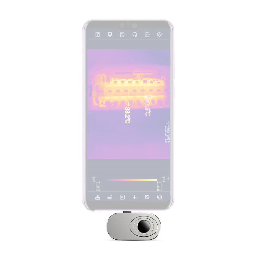 Noyafa NF-583S Plug & Play Smartphone Thermal Camera with Hot / Cold Spot Tracking, Photo-Video Mode, Type-C Interface, Six Color Palette Modes