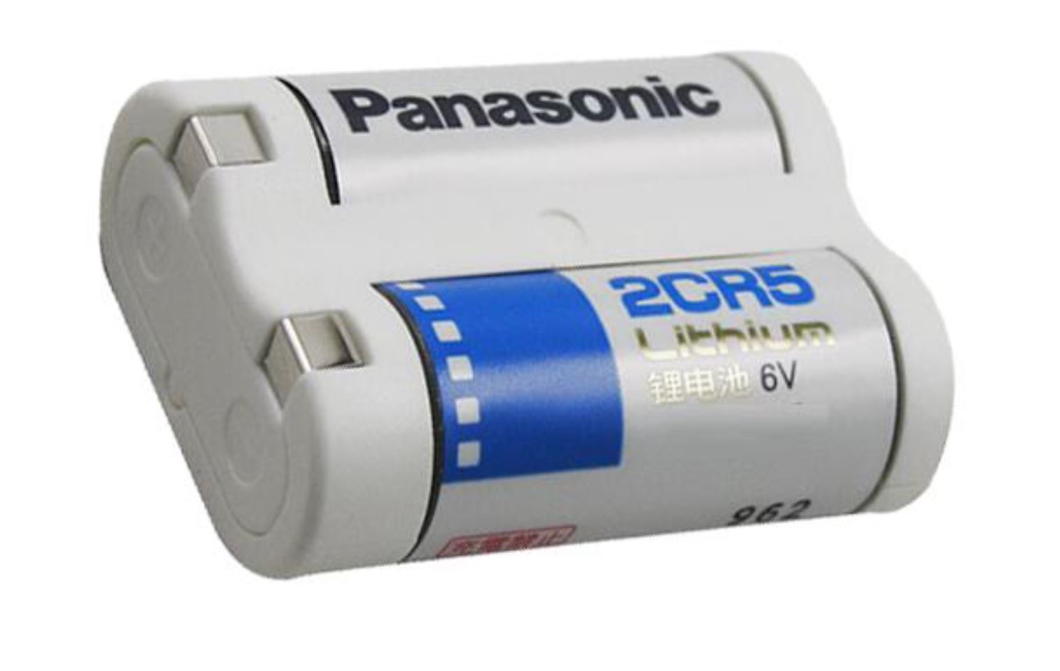 Panasonic 2CR5 Photo Power Manganese Dioxide Lithium Battery 6V 2CR-5W1BE  for Cameras Toys Calculators Video Equipment