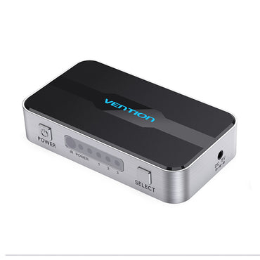 Vention 3 in 1 out HDMI Switcher 4K 60Hz HDMI 2.0 Splitter with Remote Control and HDCP 2.2 / HDR Support (AFOH0)
