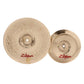 Zildjian Pre-Configured 8" & 11" Oriental High Pitch Cymbal Stack with Brilliant Finish for Drums | PCS003