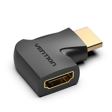 Vention HDMI 270 Degree Male to Female Adapter 4K 60Hz Gold-plated Vertical Flat with Backward Compatibility Support (AIQBO)