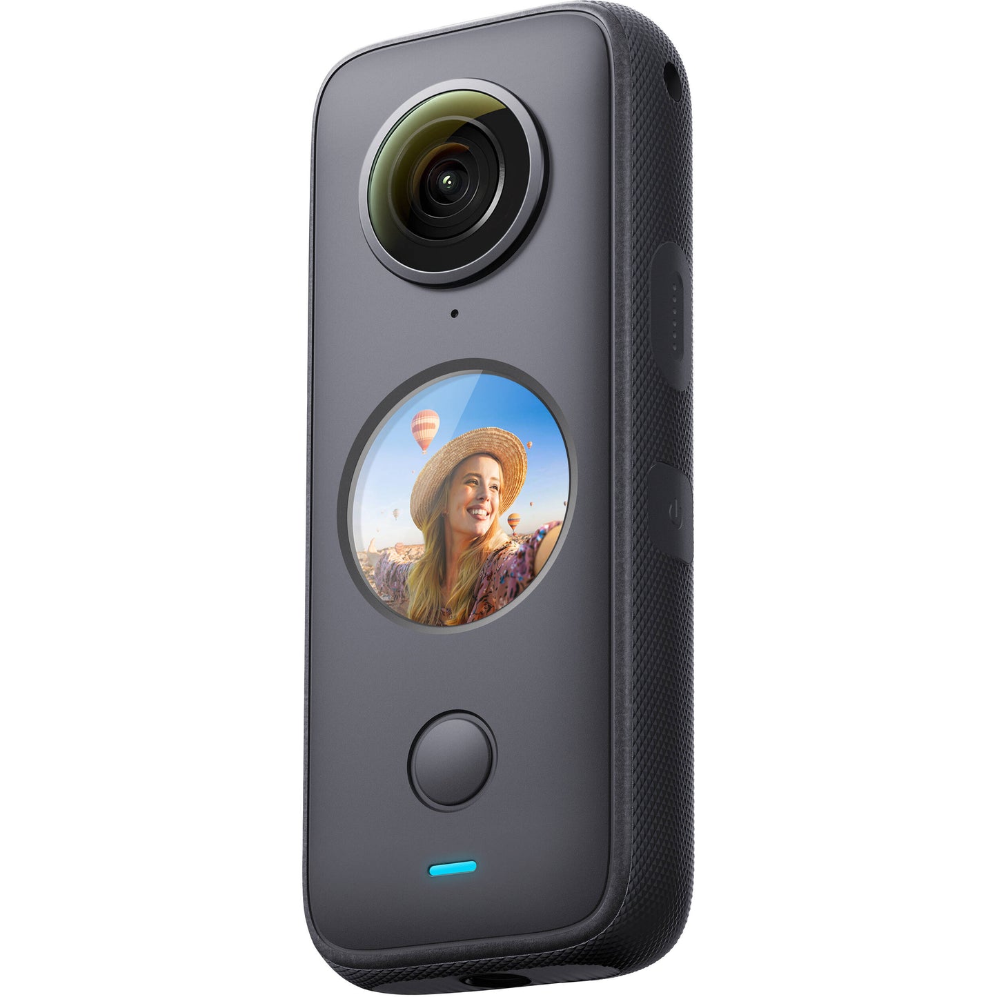 Insta360 ONE X2 Pocket 360 Camera Waterproof Steady Cam 5.7K 30fps with Stabilization, AI Editing, Deep Track, HDR Support, 4 Mics