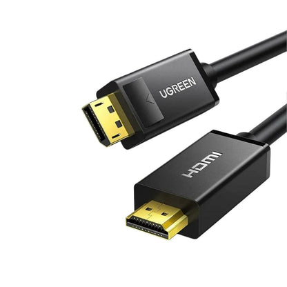 [CLEARANCE] UGREEN 4K DisplayPort Male DP to Male HDMI Cable Full HD 30Hz HDTV Cord for TV, PC, Laptop, Projector (5M)