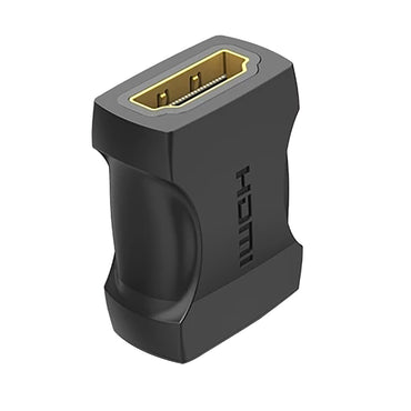 Vention HDMI Female to Female Coupler Adapter Extender 4K 60Hz with 20-meter Transmission Range and Audio Video Sync (AIRBO)