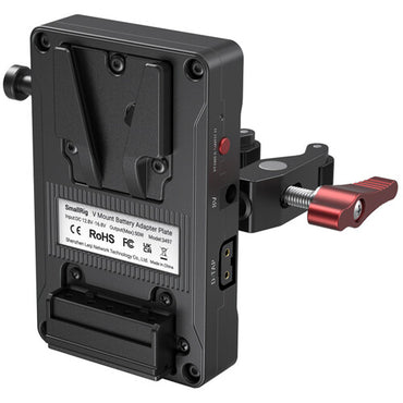 SmallRig V-Mount Battery Aluminum Adapter Plate with Super Clamp Mount (3497)