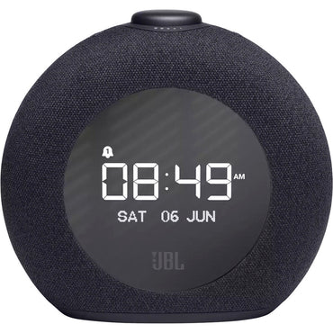 JBL HORIZON 2 Bluetooth Clock Radio Speaker with FM Tuner Dual Alarms LCD Display Ambient Light Battery Backup Two USB Ports