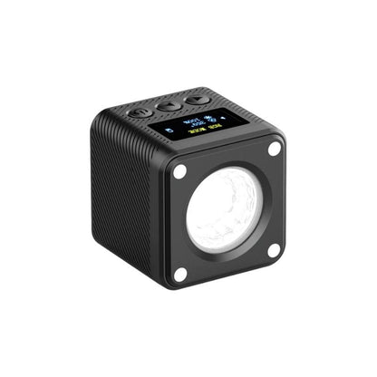 [CLEARANCE] Ulanzi L2 RGB COB Magnetic Mini Cube Video Light with LCD Screen, 1/4" Screw Mount, Dual Cold Shoe for Photography & Videography | 2878