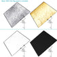 Pxel RF-7590 4-in-1 Metal Flag Panel Set Reflector with Soft White, Black, Silver and Gold Cover Cloth Scrim flag for Photo Video Studio Photography