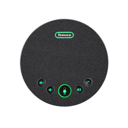 [CLEARANCE] Tenveo M3B Portable Omnidirectiol USB Microphone Speaker with Bluetooth, 3.5mm AUX Audio Output, Echo Cancellation, Noise Reduction for Conference Meetings