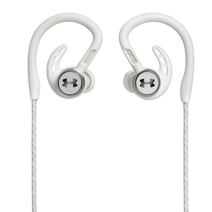 [CLEARANCE] JBL Under Armour Pivot Black Wireless Sport In-Ear Headphones Sweatproof Waterproof Workout Athletics (Black, White)