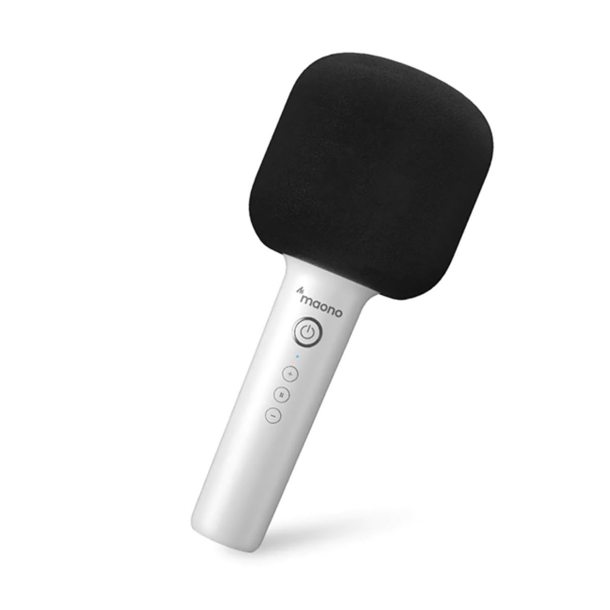 Maono MKP100 Portable Hi-Fi Handheld Karaoke Microphone with Bluetooth, 20m Range Operation, Button Controls and Light Indicator