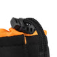 K&F Concept Small Size Neoprene Waterproof Protective Camera Lens Pouch Black Orange Storage Bag with Swivel Clip and Belt Loop  for Travel Photography