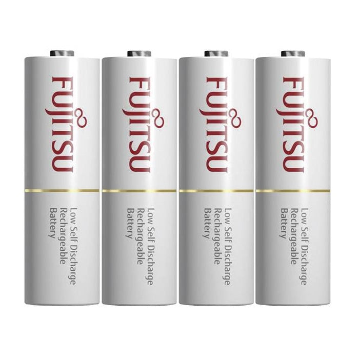 Fujitsu 1.2V 1900mAh Ready-to-use NiMH Low Self-Discharge Rechargeable | HR3UTC AA Battery Pack of 4