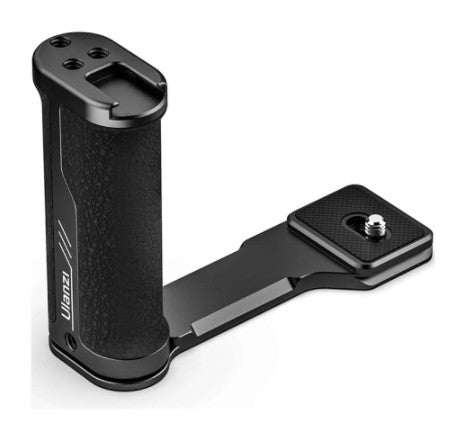 UURig by Ulanzi R076 Camera Handle Anti-Shake Compact Aluminum Alloy Handle Grip for Smartphones, DSLR Mirrorless Cameras