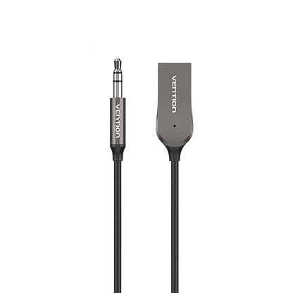 [CLEARANCE] Vention 3.5mm Jack Male to USB 2.0 Male Nickel-Plated Aux Audio Receiver Adapter with HiFi Bluetooth 5.0 Connection with 10m Range Operation (1.5M) | NAGHG