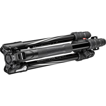 [CLEARANCE] Manfrotto MKBFRTA4GT-BH Befree GT Travel Aluminum Tripod with 496 Ball Head for Vlogging, Photography (Black)