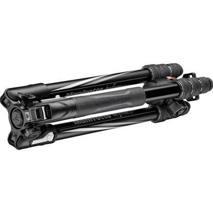 [CLEARANCE] Manfrotto MKBFRTA4GT-BH Befree GT Travel Aluminum Tripod with 496 Ball Head for Vlogging, Photography (Black)