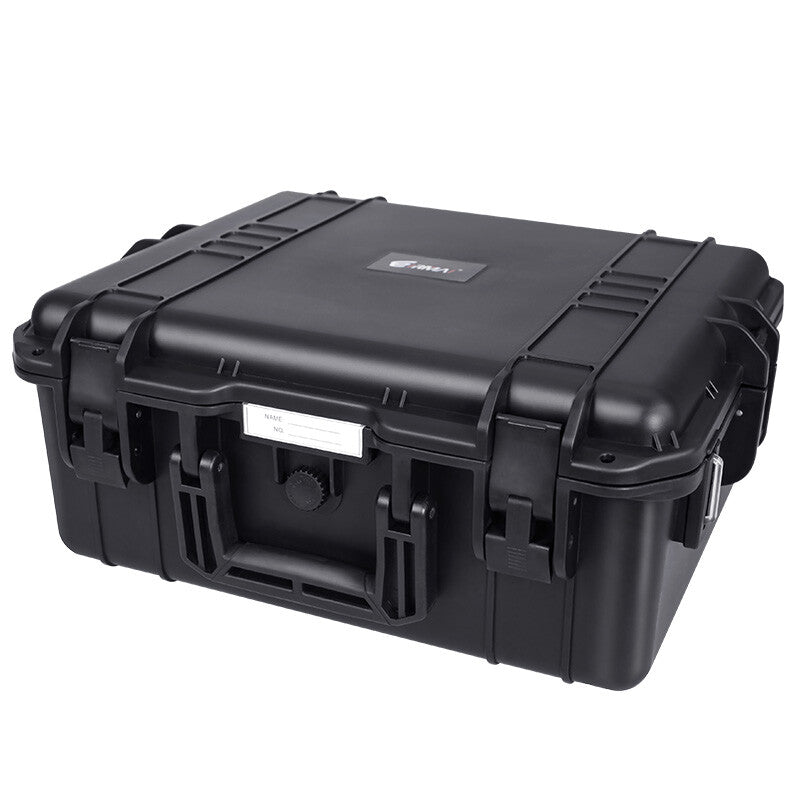 Eirmai R200 Shockproof Waterproof Camera Suitcase Storage Box Hard Case with Customized Foam and Safety Buckles (Large)