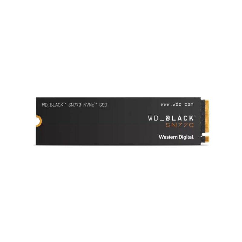 Western Digital WD BLACK SN770 250GB 500GB 1TB M.2 NVMe Gen4 Series SSD Solid State Drive with 4GB/s Sequential Read Performance for Gaming Console PC Computer and Laptop WDS250G3X0E WDS500G3X0E WDS100T3X0E