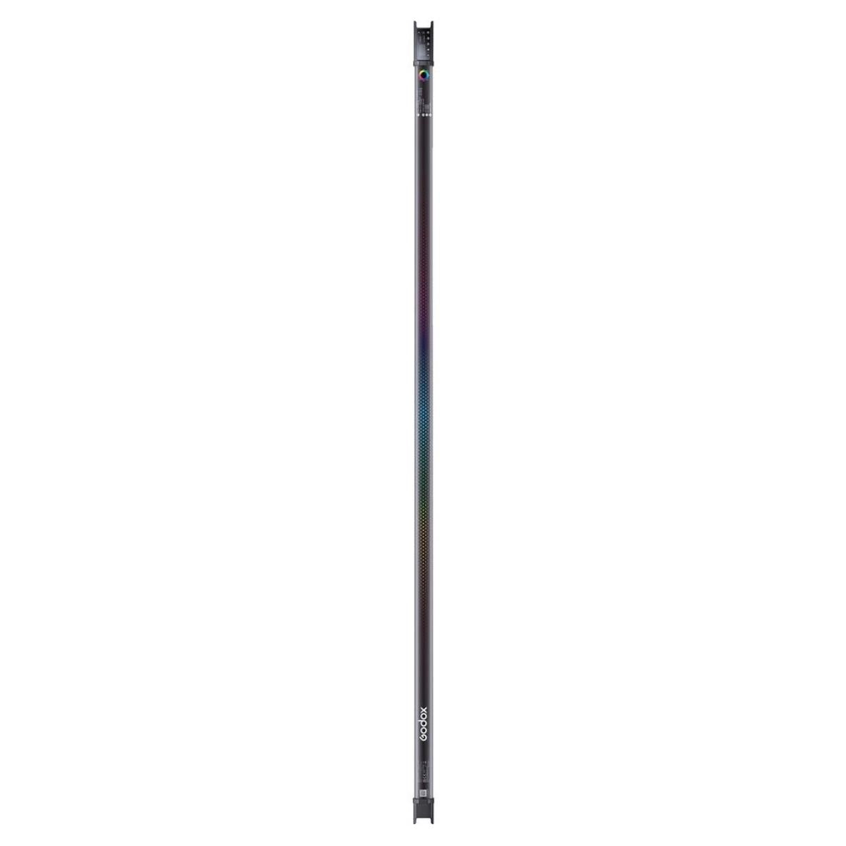 Godox TL180 55W 180cm RGB Bi-Color LED Tube Light Stick with 2700-6500K Color Temperature, Built-in Battery & Effects, Bluetooth / Remote Control