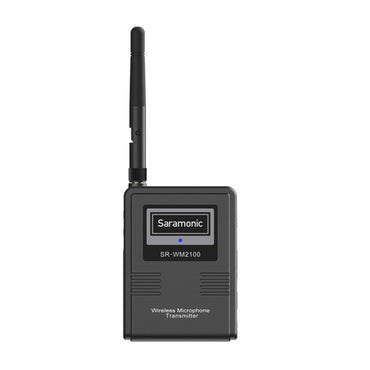 [CLEARANCE] Saramonic SR-WM2100 U2 2.4GHz Dual Wireless Lavalier Microphone System (TX TX RXU) with 70-meters Operating Range Detachable Antenna USB-C to USB-A Adapter