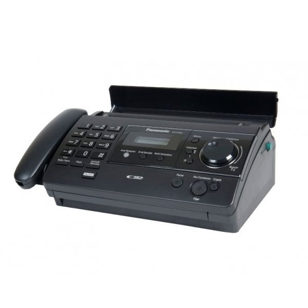 Panasonic KX-FT501 Thermal Fax Machine with Fully Digital Answering System, Black