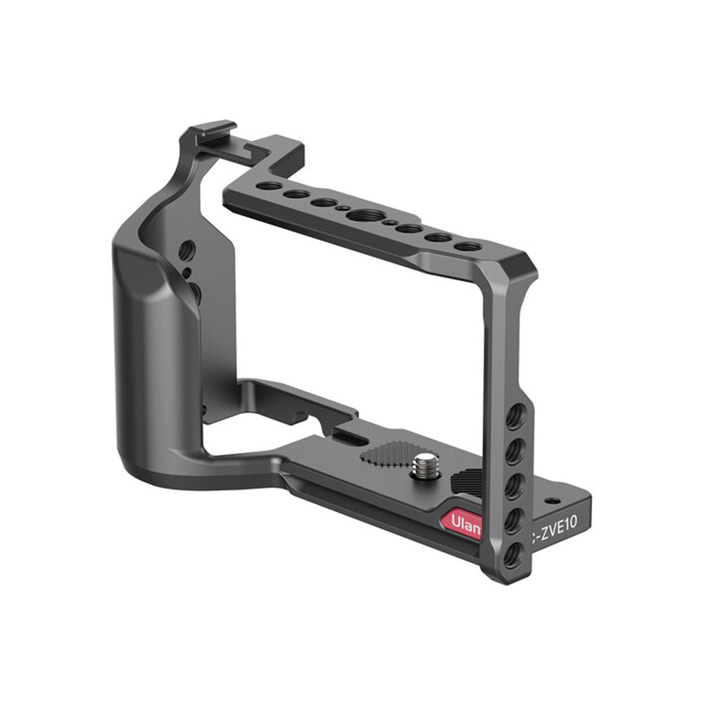 UlanzI C-ZVE10 Camera Cage with Arca-Type Quick Release Plate, 1/4" Screw Mount for Sony ZV-E10 Mirrorless Camera | 2782