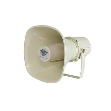 KEVLER HF-101 10" 2-Way Aluminum HiFi PA Horn Speaker with Multi-Tap Transformer, 105dB Sensitivity Level, 400Hz-8KHz Frequency Response and Clear Vocals for Outdoor Use