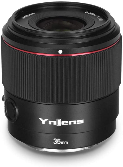 Yongnuo 35mm F2.0S DF DSM Auto Focus Wide Angle Prime Lens for Sony, F2 Large Aperture Full Frame APS-C for Sony E Mount Camera YN35MM