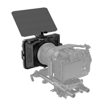SmallRig Mini Matte Box 1kg Load Capacity for Mirrorless DSLR Cameras Compatible with 67mm/72mm/77mm/82mm/95mm Lens 3196