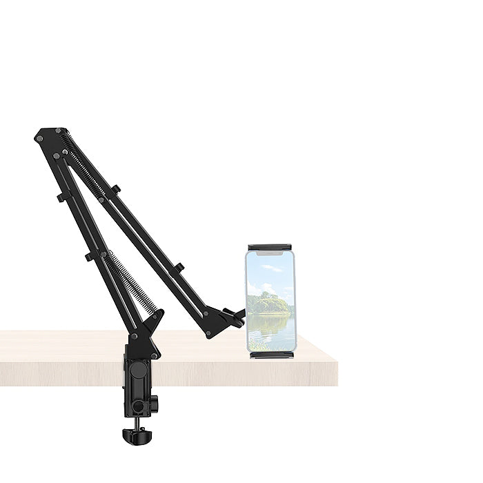 Ulanzi T2 Smartphone / Tablet Arm Stand Holder with C-Clamp Desktop Mount, 360 Degree Rotatable, 1.5kg Payload and Cable Management Design | 3033