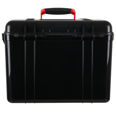 [CLEARANCE] Eirmai R51 Moisture-Proof Dry Box 24-Liters with Dehumidifier Hygrometer Sponge Pad and Sturdy Handle (Fits 1 DSLR and 6 Lenses) Black