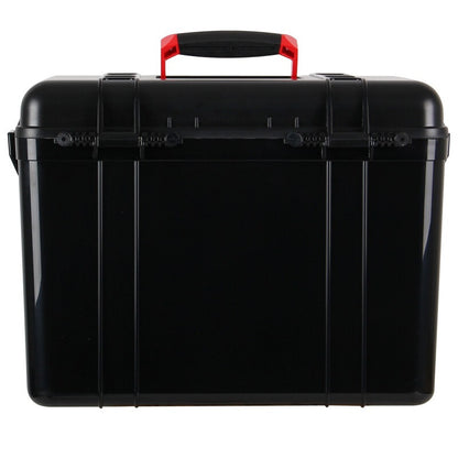 [CLEARANCE] Eirmai R51 Moisture-Proof Dry Box 24-Liters with Dehumidifier Hygrometer Sponge Pad and Sturdy Handle (Fits 1 DSLR and 6 Lenses) Black
