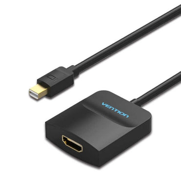 [CLEARANCE] Vention 1080p/60Hz HDMI Female to Mini DisplayPort Male Video Converter Cable 0.15-Meter for Laptop, Projector, TV | HBCBB