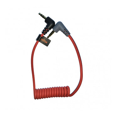 Godox GAC-IC4 3.5mm TRS to TRSS Audio Connect Adapter Cable (70cm) with Gold Plated Connectors for Smartphone