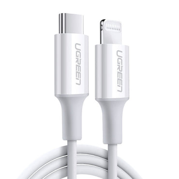 [CLEARANCE] UGREEN 20W PD USB-C to Lightning Fast Charging 3A Cable Charger with 480Mbps Transfer Rate | UGREEN 60747
