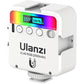 Ulanzi VL49 Mini RGB Video Light 2000mAh Battery Life for Photography, Photoshoots (White)